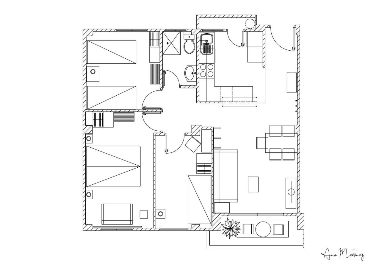 Luminoso. Comodo. Acogedor. Wifi. Junto A Ave Valência Exterior foto
